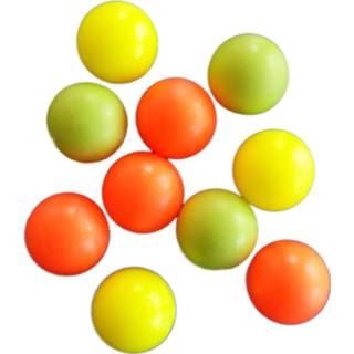 Tafelvoetbalbal geel oranje kunststof wit Fas Tafelvoetbalballen Geel/oranje 10 Stuks 7432025452480