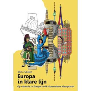 👉 Kleurboek Europa In Klare Lijn 9789083077857