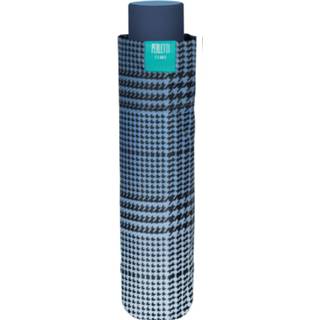 👉 Blauw microvezel vrouwen Perletti Mini-paraplu Dames 97 Cm Automatisch 8720585044603