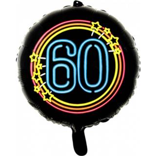 👉 Folieballon zwart Wefiesta 60 Neon 45 Cm 5712735017479