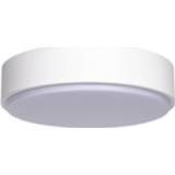 👉 Plafondlamp wit aluminium Led - Aigi Santi Opbouw Rond 12w Helder/koud 6500k Mat 7445931835865