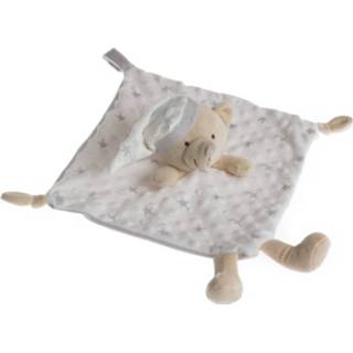 👉 Knuffeldoek grijs pluche polyester Gamberritos Knuffeldoekje Beer Slaapmuts 8432443653123