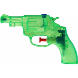 Waterpistool groen transparant 1x Cowboy 13 Cm 8720576393239