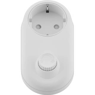 👉 Wit Calex - Led Stekkerdimmer Opbouw Enkel Knop 3-24w Mat 8712879146544