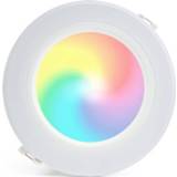 👉 Wit aluminium Mi-light - Led Downlight Smart 12w Rgb+cct Aanpasbare Kleur Dimbaar Inbouw Rond Mat 6013923295235