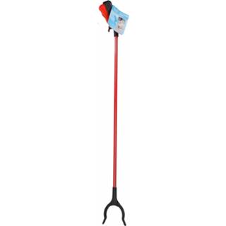 👉 Rood Vuilnis knijper 83 cm