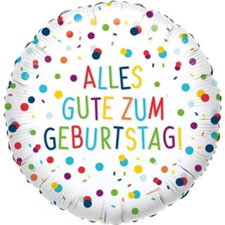 👉 Folieballon multikleur Amscan Alles Gute Zum Geburtstag Junior 25 Cm 26635414647