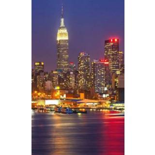 👉 Fotobehang vlies multikleur mannen Dimex Manhattan At Night 150x250cm 2-banen 8592900130038