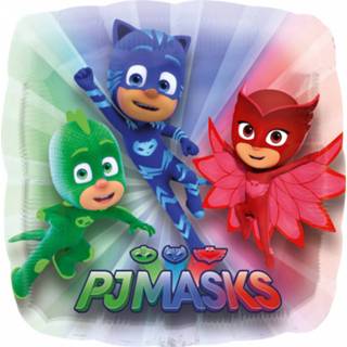 👉 Folieballon rood groen blauw Amscan Pj Masks 71 X Cm Folie Rood/groen/blauw 26635346740