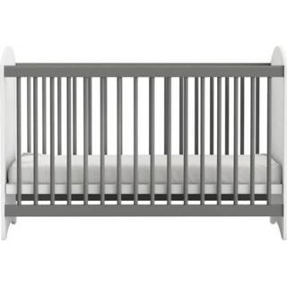 👉 Kinderbedje wit kinderen Klaver Kinderbed Met Staven 60x120 Cm Kleur Pearl White 3397702047523