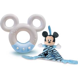 👉 Nachtlamp wit blauw kunststof baby's Clementoni Baby Mickey Junior 32 X 22 Cm Wit/blauw 8005125173976