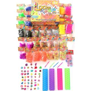 👉 XXL multikleur Loom Twister Loombandsset Multi Junior 22400-delig 9501153366155