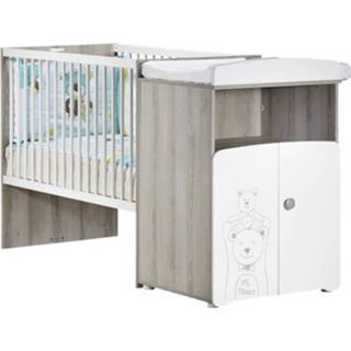 👉 Babybed baby's Babyprijs Teddy Evolutief 120x60 In 90x190 3500760088616