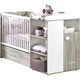 👉 Kinderbedje baby's kinderen Babyprijs Gecombineerd Evolutive Smile Chene Silex 3500760101100