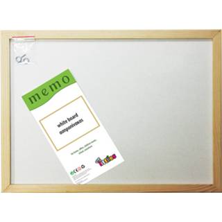 👉 Whiteboard wit hout The Littlies 30 X 40 Cm Naturel/wit 5205698434235