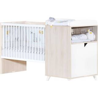 👉 Baby's Babyprijs - Scandi Naturel 120x60 Evoluerend Combinatiebed In 90x190 3500760115206