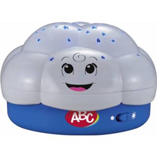 👉 Nachtlamp wit blauw kunststof Simba Nachtlampje Abc Batterij 12 Cm Wit/blauw 4006592041700