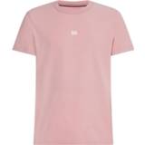👉 Recycled katoen s male roze Tommy Hilfiger cotton tee mw0mw16595/tmj 8720113808769