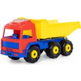 👉 Geel rood blauw kunststof Polesie Kiepwagen Sean Junior 70 X 26 Cm Geel/rood/blauw 4810344044402