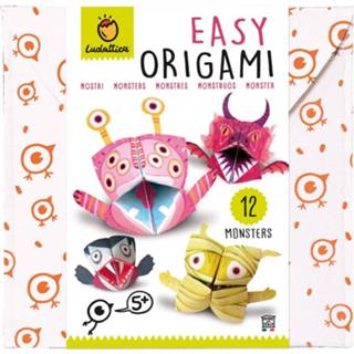 👉 Knutselset papier multikleur Ludattica Origami Monsters Junior 8008324071050