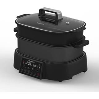 👉 Multicooker zwart Turbotronic Tt-mc6 Programmeerbare - 8 Kookprogramma's 4260563034751