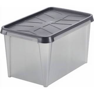 👉 Opbergbox grijs polypropyleen Smartstore Dry 45 50 Liter 7332462040106