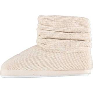 👉 Beige elastomeer textiel vrouwen Apollo Sloffen Hoog Dames Elastomeer/textiel Maat 37-38 8719817833993