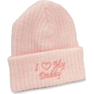 Babymutsje roze textiel baby's Nursery Time Babymuts I Love My Daddy 0-3 Maanden 5035320404462