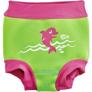 👉 Zwemluier groen roze neopreen XL Beco Sealife Junior Groen/roze Maat 4013368451755
