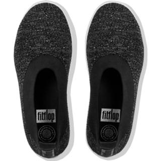 👉 Ballerina's wol damesschoenen vrouwen zwart FitFlop Crystal™ uberknit ballerina 192051069072 192051069089 192051069102