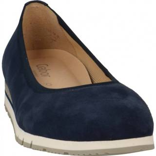 👉 Instappers blauw damesschoenen vrouwen Gabor