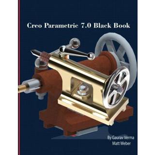 👉 Zwart engels Creo Parametric 7.0 Black Book 9781774590034