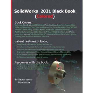 👉 Zwart engels SolidWorks 2021 Black Book (Colored) 9781774590102