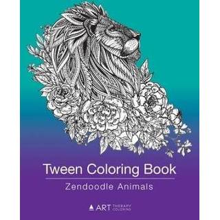 👉 Engels jongens meisjes Tween Coloring Book: Zendoodle Animals: Colouring Book for Teenagers, Young Adults, Boys, Girls, Ages 9-12, 13-16, Cute Arts & Craft Gift, 9781641261494