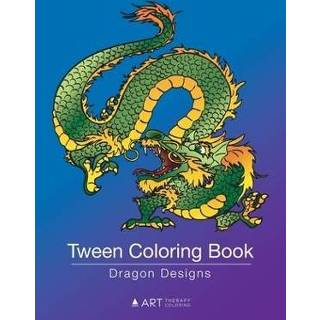 👉 Engels jongens meisjes Tween Coloring Book: Dragon Designs: Colouring Book for Teenagers, Young Adults, Boys, Girls, Ages 9-12, 13-16, Cute Arts & Craft Gift, Det 9781641261715