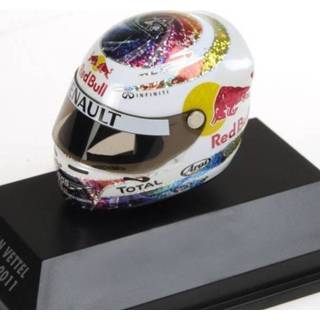 Helm One Size meerkleurig Sebastian Vettel F1 Sebastien Helmet Singapore 2011 4012138117600