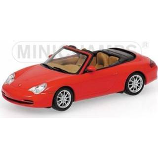 👉 Rood One Size meerkleurig Porsche 911 Cabriolet 2001 Red 4012138068674