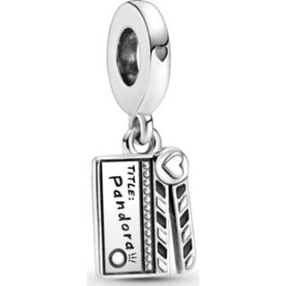 👉 Zwart One Size array Pandora 799423C01 Hangbedel Movie Clapperboard zilver-emaille 5700302928549