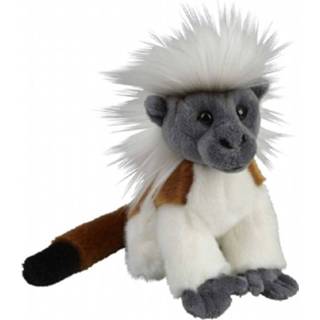 👉 Knuffel active bruin wit pinche aapje bruin/wit 18 cm knuffels kopen
