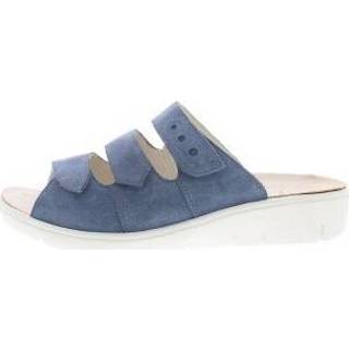 👉 Leer damesschoenen vrouwen blauw Solidus Honey h