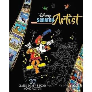 👉 Poster engels Disney Scratch Artist: Classic & Pixar Movie Posters 9781645173892