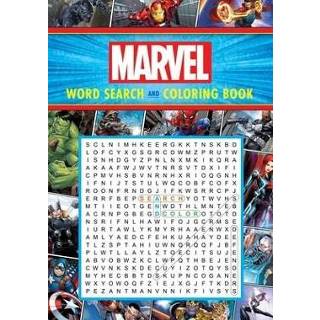 👉 Engels Marvel Word Search and Coloring Book 9781645174080