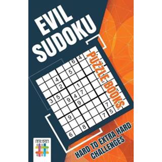 👉 Engels Evil Sudoku Puzzle Books Hard to Extra Challenges 9781645215431