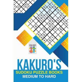 👉 Medium engels Kakuro's Sudoku Puzzle Books to Hard 9781645215905