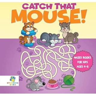 👉 Engels kinderen Catch that Mouse! - Mazes Books for Kids Ages 4-8 9781645216049