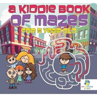 👉 Engels A Kiddie Book of Mazes for 5 Year Old 9781645216131