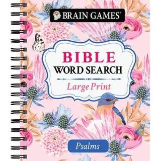 👉 Large engels Brain Games - Print Bible Word Search: Psalms 9781645585008