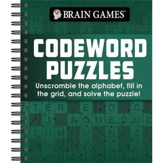 👉 Engels Brain Games - Codeword Puzzle: Unscramble the Alphabet, Fill in Grid, and Solve Puzzle! 9781645586234