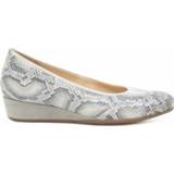 👉 Leer damesschoenen vrouwen ecru Hassia 9-302106 wijdte h 4063487642459