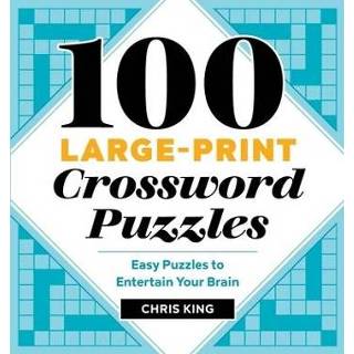 👉 Engels 100 Large-Print Crossword Puzzles: Easy Puzzles to Entertain Your Brain 9781646116096